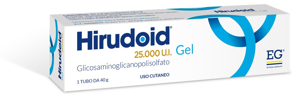HIRUDOID 25000UI*GEL 40G - Farmacia Puddu Baire S.r.l.