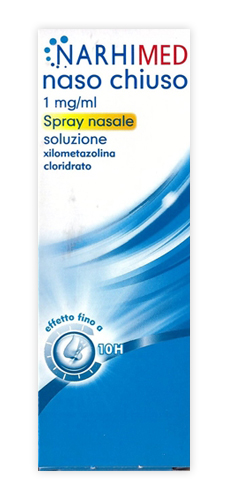 NARHIMED NASO CHIUSO*SPRAY10ML - Farmacia Puddu Baire S.r.l.