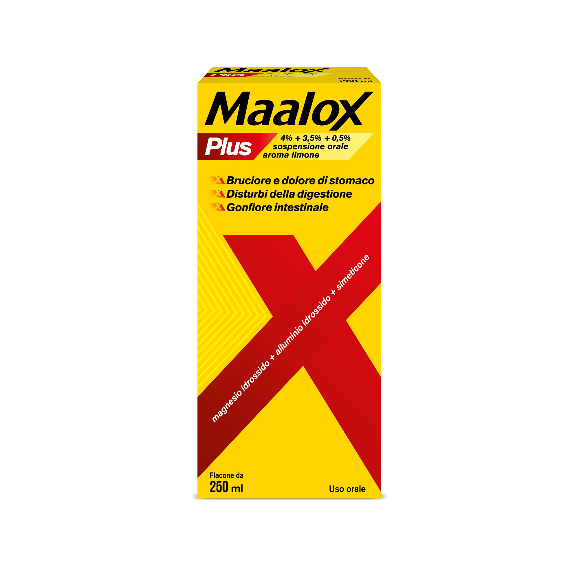MAALOX PLUS*OS SOSP 4+3,5+0,5% - Farmacia Puddu Baire S.r.l.