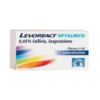 LEVOREACT OFTA*COLL 4ML 0,5MG/ - Farmacia Puddu Baire S.r.l.