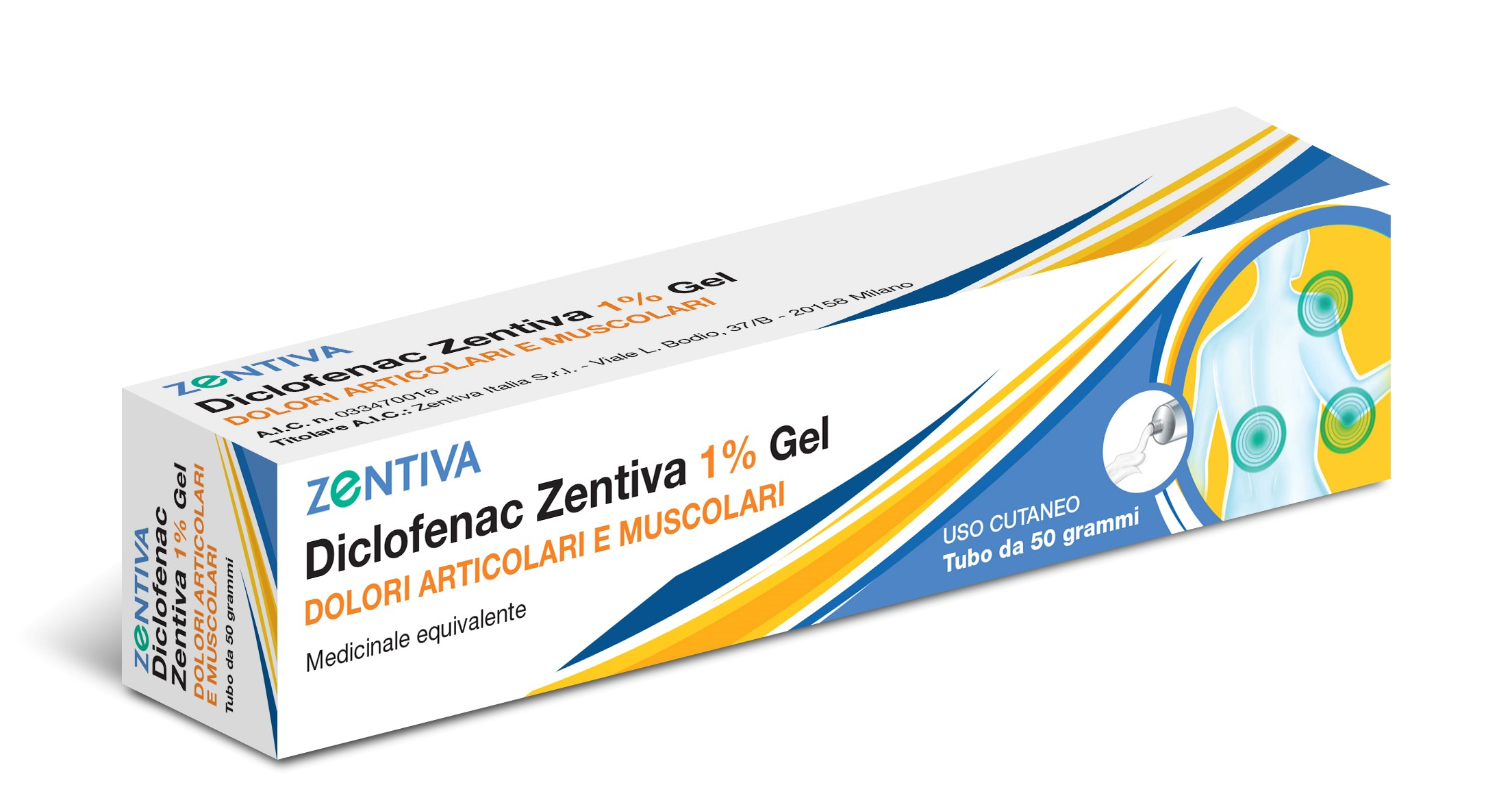DICLOFENAC ZENTIVA*GEL 50G 1% - Farmacia Puddu Baire S.r.l.