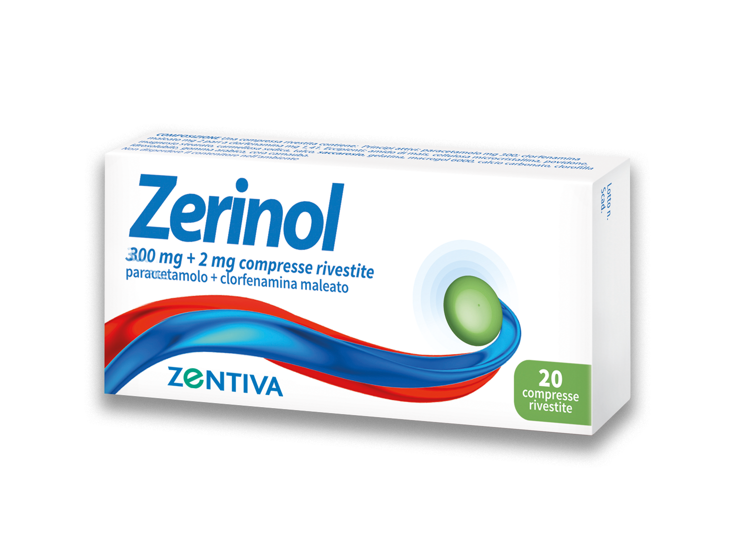 ZERINOL*20CPR RIV 300MG+2MG - Farmacia Puddu Baire S.r.l.