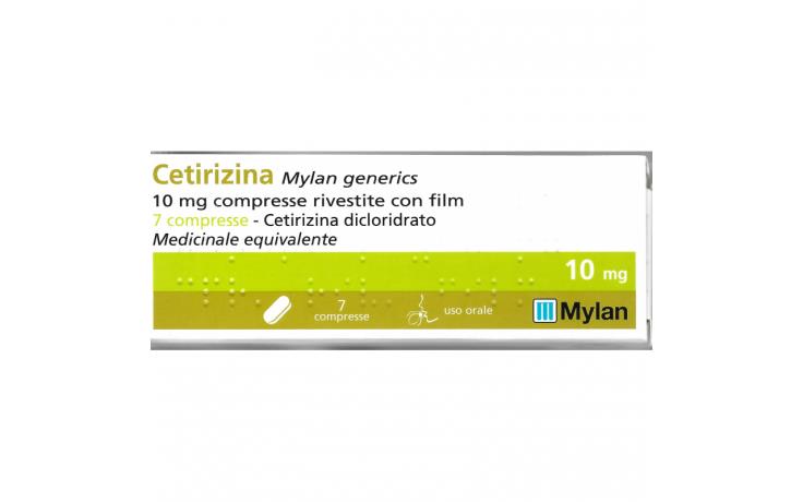 CETIRIZINA MY*7CPR RIV 10MG - Farmacia Puddu Baire S.r.l.