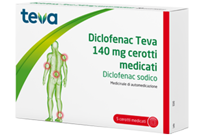 DICLOFENAC TE*5CER MED 140MG - Farmacia Puddu Baire S.r.l.