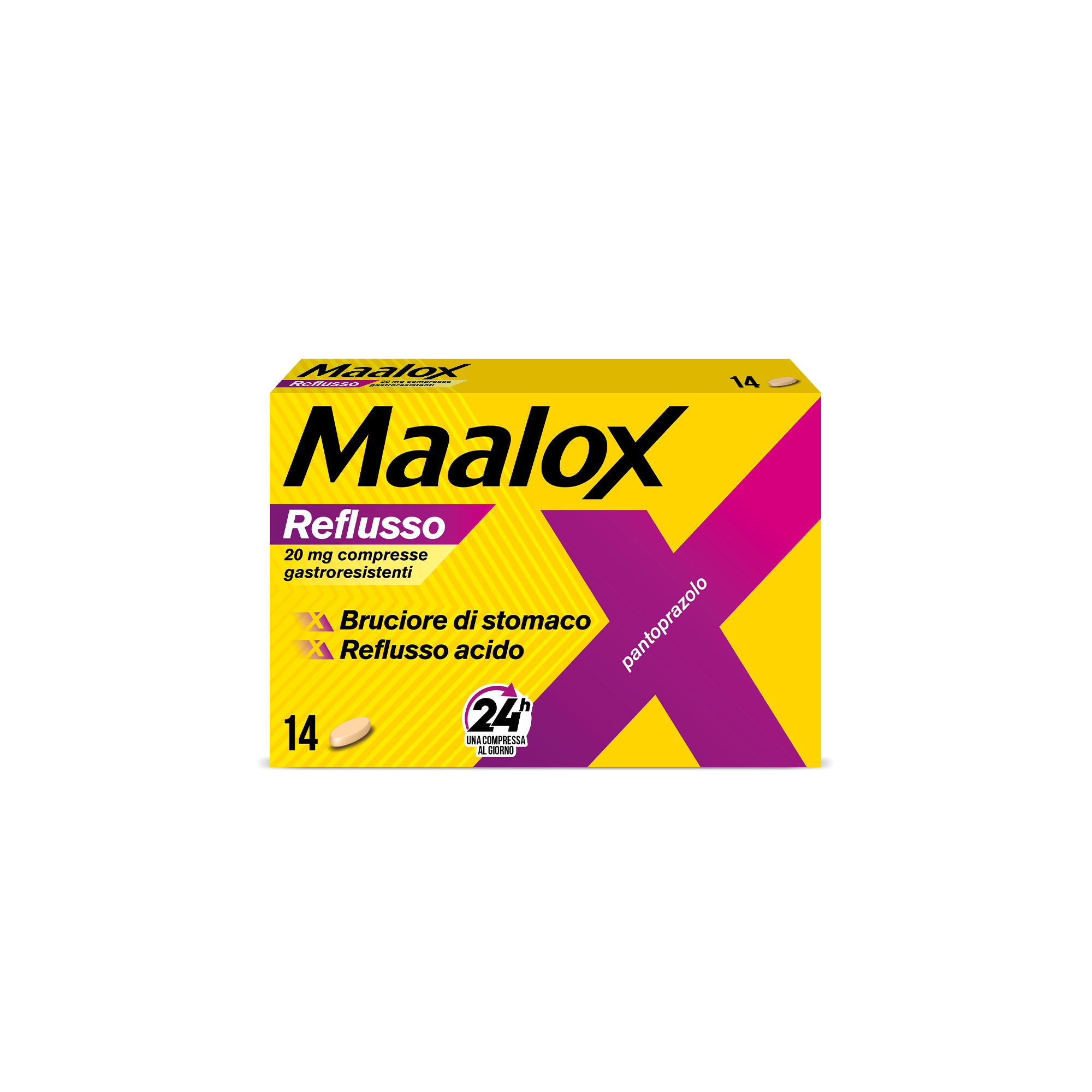 MAALOX REFLUSSO*14CPR 20MG - Farmacia Puddu Baire S.r.l.