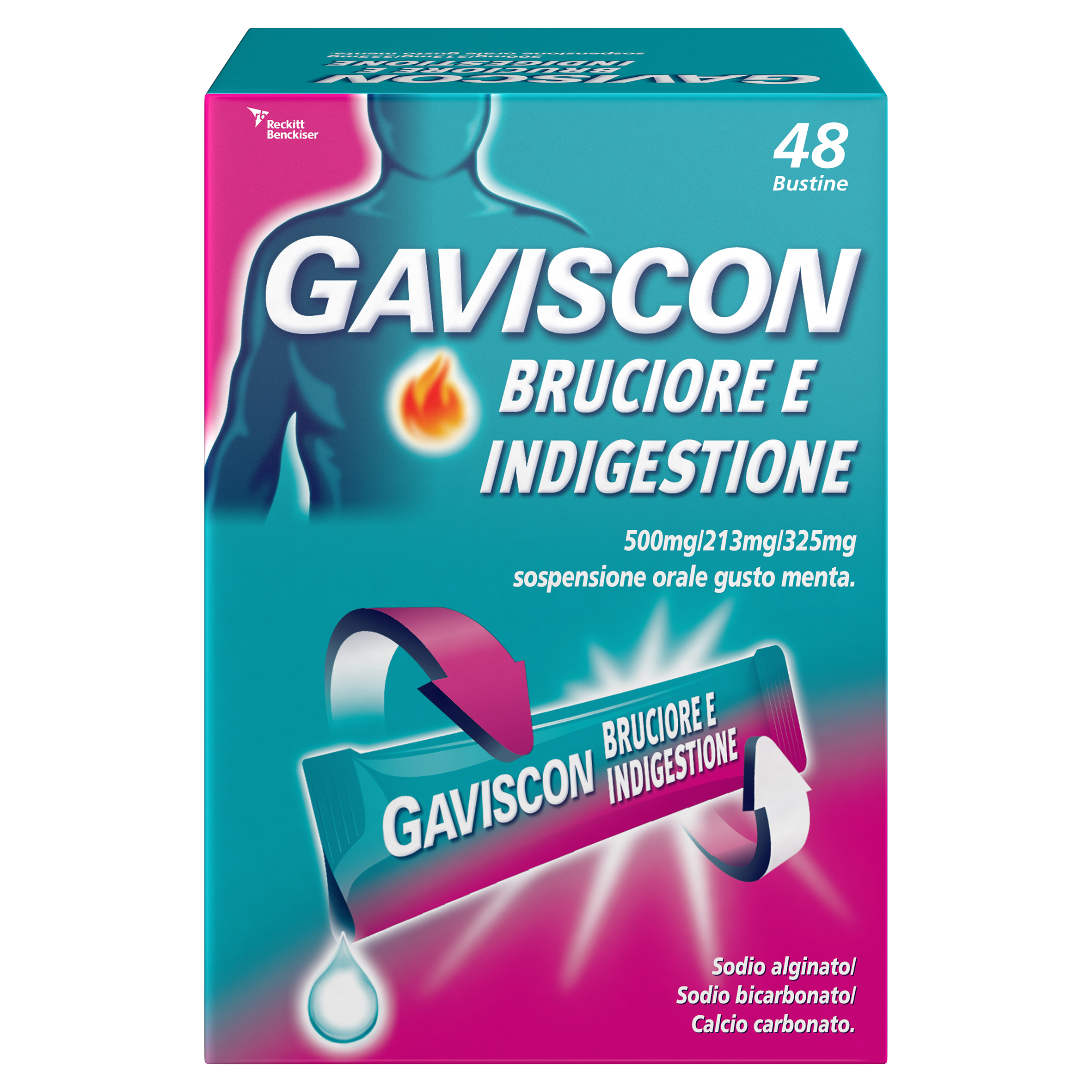 GAVISCON BRUCIORE E INDIG*48BS - Farmacia Puddu Baire S.r.l.
