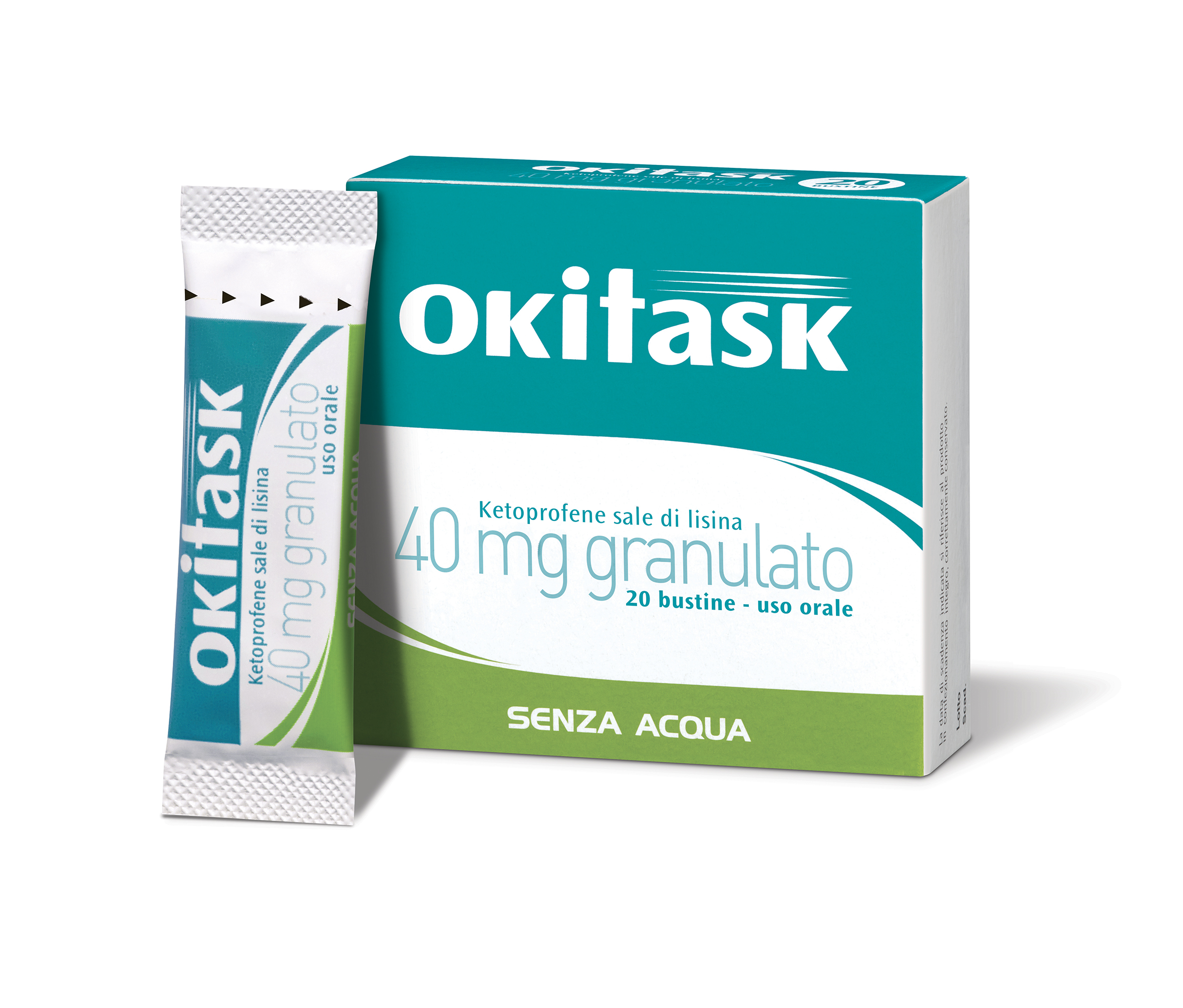 OKITASK*OS GRAT 20BUST 40MG - Farmacia Puddu Baire S.r.l.