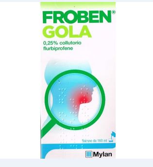 FROBEN GOLA*COLLUT 160ML 0,25% - Farmacia Puddu Baire S.r.l.