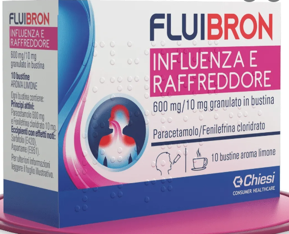 FLUIBRON INFLUENZA E RAFF*10BS - Farmacia Puddu Baire S.r.l.