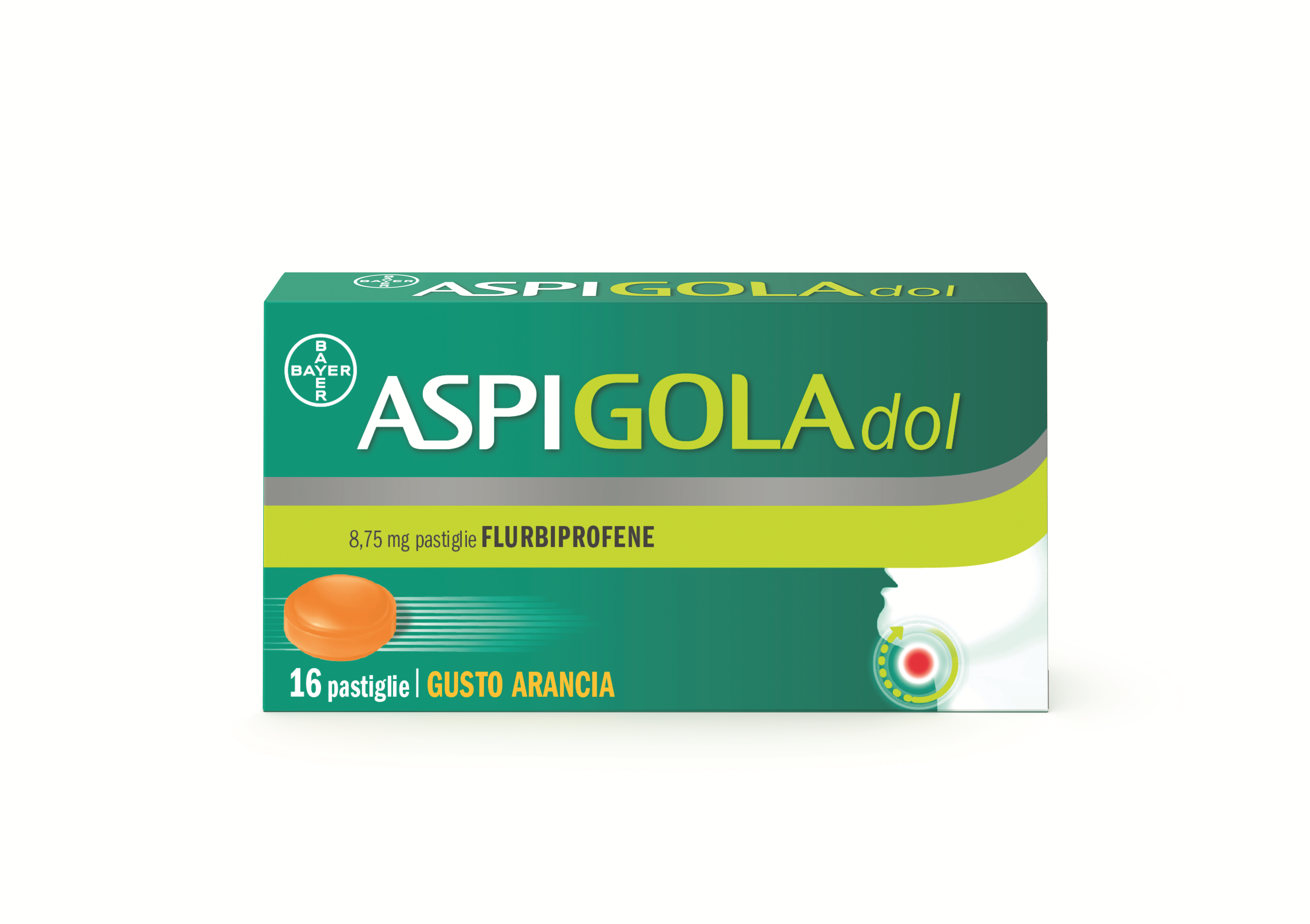 ASPIGOLADOL*16PASTL 8,75MG - Farmacia Puddu Baire S.r.l.