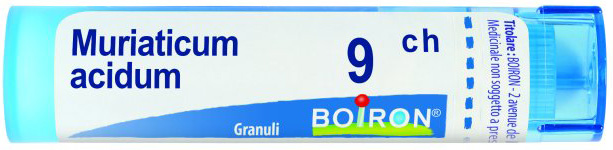 MURIATICUM ACIDUM 9 CH GRANULI - Farmacia Puddu Baire S.r.l.