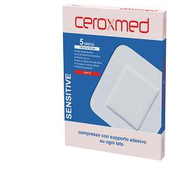 GARZA CEROXMED DRESS SENSITIVE 10X15 CM 5 PEZZI - Farmacia Puddu Baire S.r.l.