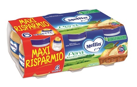 MELLIN OMOGENEIZZATO PERA 100 G 6 PEZZI - Farmacia Puddu Baire S.r.l.
