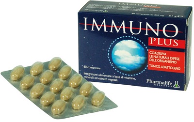 IMMUNO PLUS 60 COMPRESSE - Farmacia Puddu Baire S.r.l.