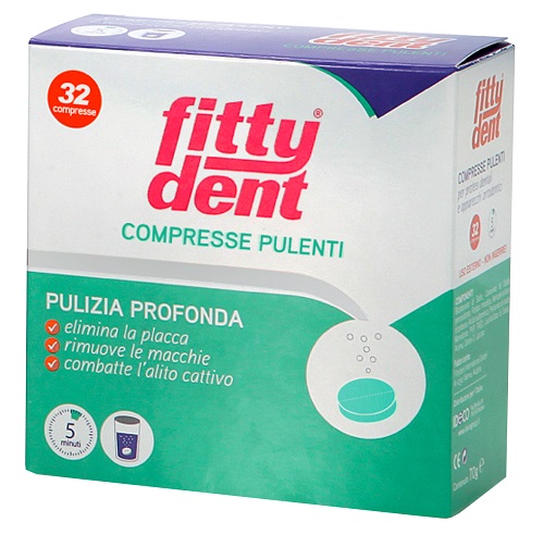 FITTYDENT COMPREX 32 COMPRESSE - Farmacia Puddu Baire S.r.l.
