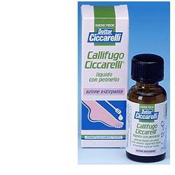 CALLIFUGO CICCARELLI LIQUIDO CON PENNELLO PER RIMOZIONE CALLLI 12 ML - Farmacia Puddu Baire S.r.l.