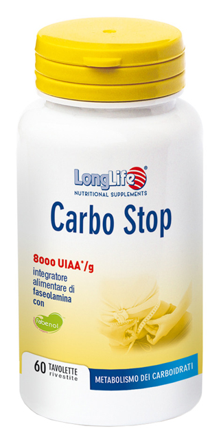 LONGLIFE CARBO STOP 60 TAVOLETTE RIVESTITE - Farmacia Puddu Baire S.r.l.