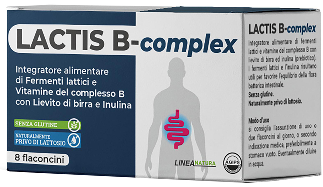 LACTIS B-COMPLEX 8 FLACONCINI 10 ML - Farmacia Puddu Baire S.r.l.