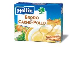 MELLIN BRODO CARNE POLLO 10 BUSTINE X 5 G - Farmacia Puddu Baire S.r.l.