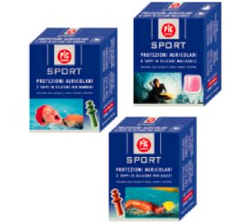 TAPPO AURICOLARE IN SILICONE PIC SPORT PER BAMBINI 2 PEZZI - Farmacia Puddu Baire S.r.l.