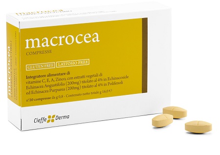 MACROCEA 20 COMPRESSE DEGLUTIBILI - Farmacia Puddu Baire S.r.l.