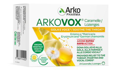 ARKOVOX MIELE/LIMONE 24 CARAMELLE - Farmacia Puddu Baire S.r.l.
