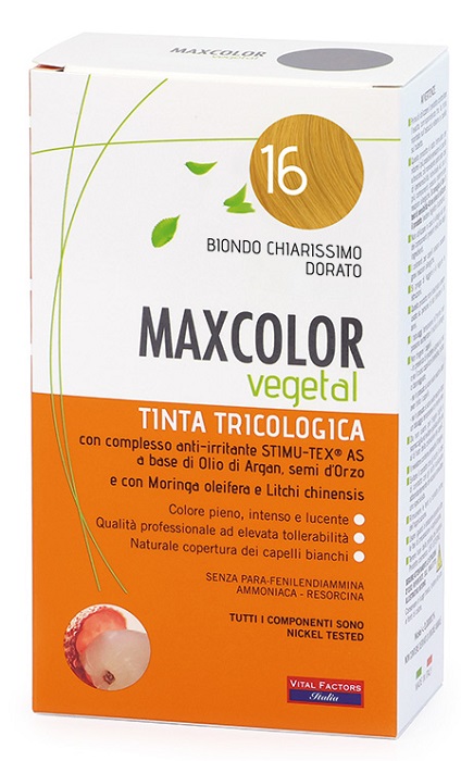 MAX COLOR VEGETAL TINT 16 140M - Farmacia Puddu Baire S.r.l.