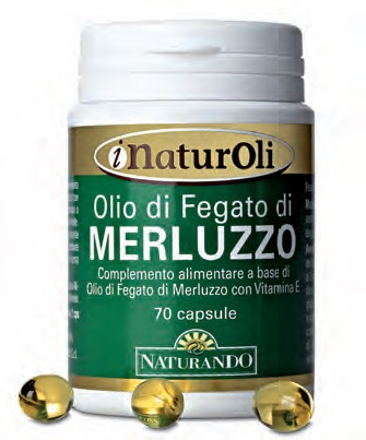 I NATUROLI OLIO DI FEGATO DI MERLUZZO 70 CAPSULE - Farmacia Puddu Baire S.r.l.
