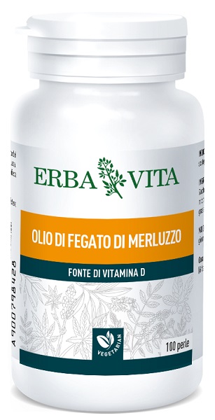 OLIO FEGATO MERLUZZO 100 PERLE 453 MG - Farmacia Puddu Baire S.r.l.