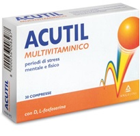 ACUTIL MULTIVITAMINICO 30 COMPRESSE - Farmacia Puddu Baire S.r.l.