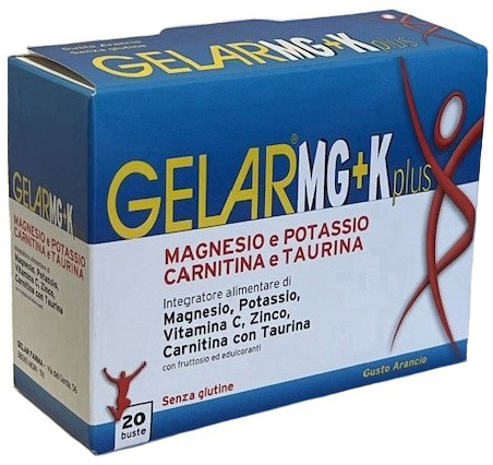 GELAR MG+K PLUS 20 BUSTINE - Farmacia Puddu Baire S.r.l.