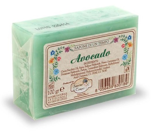 SAPONE NATURALE AVOCADO 100 G - Farmacia Puddu Baire S.r.l.
