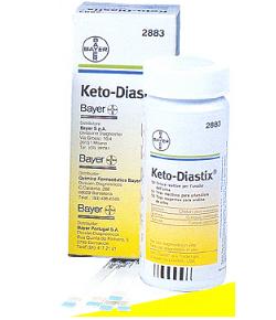 STRISCE MISURAZIONE GLICOSURIA E CHETONURIA KETODIASTIX 50 PEZZI - Farmacia Puddu Baire S.r.l.