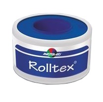 CEROTTO IN ROCCHETTO MASTER-AID ROLLTEX TELA 5X5 - Farmacia Puddu Baire S.r.l.
