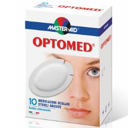 GARZA OCULARE MEDICATA MASTER-AID OPTOMED SUPER 10 PEZZI - Farmacia Puddu Baire S.r.l.