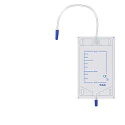 SACCA DI DRENAGGIO DA GAMBA PER INCONTINENZA TUBO 10 CM 10 PEZZI - Farmacia Puddu Baire S.r.l.