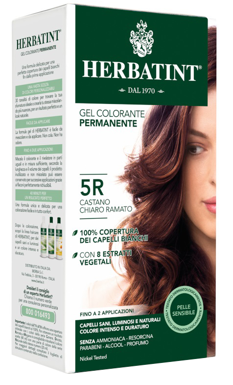 HERBATINT 5R CASTANO CHIARO RAMATO 150 ML - Farmacia Puddu Baire S.r.l.