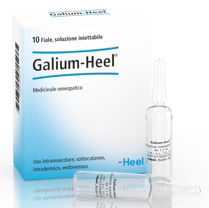 HEEL GALIUM 10 FIALE DA 1,1 ML L'UNA - Farmacia Puddu Baire S.r.l.