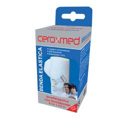 BENDA ELASTICA CEROXMED 10X450 CM CON GANCIO 1 PEZZO - Farmacia Puddu Baire S.r.l.