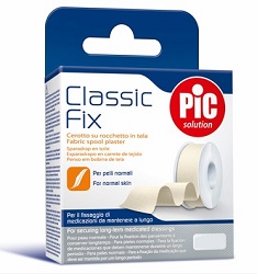 CEROTTO IN ROCCHETTO CLASSIC FIX WHITE 2,5X500 CM FUSTELLA - Farmacia Puddu Baire S.r.l.