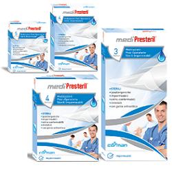 MEDICAZIONE POST OPERATORIA MEDIPRESTERIL IMPERMEABILE 10X15CM 4 PEZZI - Farmacia Puddu Baire S.r.l.
