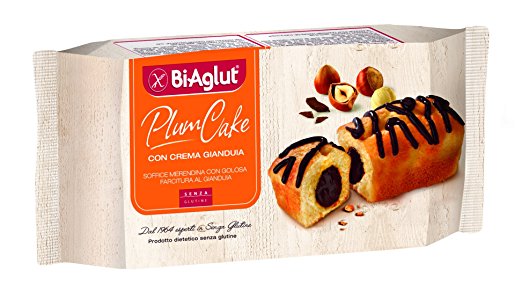 BIAGLUT SFORNAGUSTO PLUMCAKE AL GIANDUIA 4 X 45 G - Farmacia Puddu Baire S.r.l.