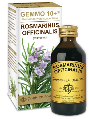 GEMMO 10+ ROSMARINO LIQUIDO ANALCOLICO 100 ML - Farmacia Puddu Baire S.r.l.