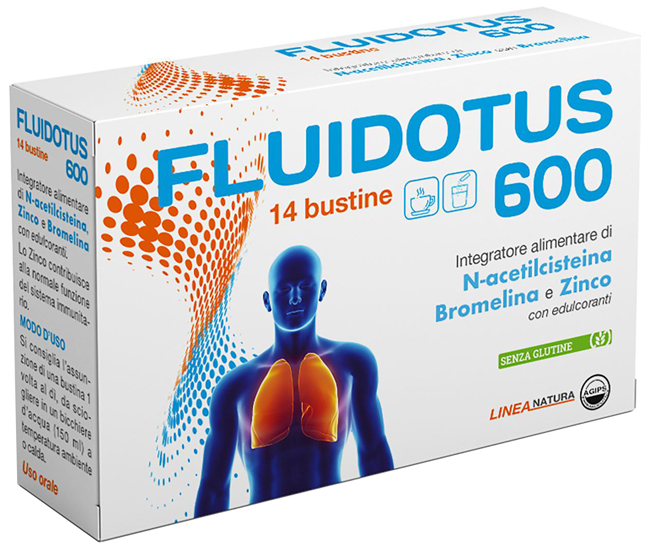 FLUIDOTUS 600 14 BUSTINE - Farmacia Puddu Baire S.r.l.