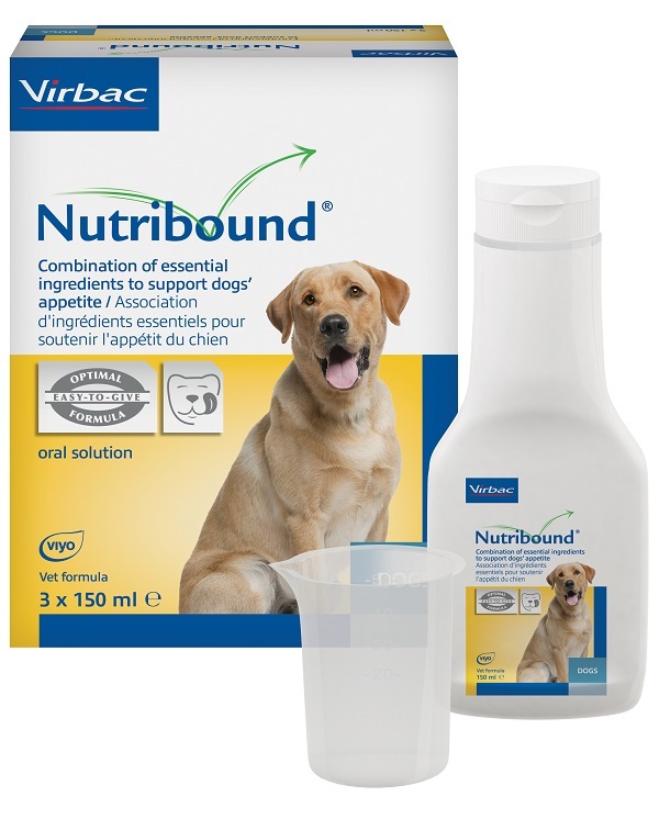 NUTRIBOUND SOLUZIONE ORALE APPETIBILE PER CANE 3 FLACONI DA 150 ML - Farmacia Puddu Baire S.r.l.
