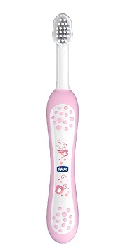 CHICCO SPAZZOLINO PRIMI DENTI DA LATTE ROSA 6-36 MESI - Farmacia Puddu Baire S.r.l.