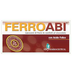 FERROABI 20 CONFETTI OROSOLUBILI AL CIOCCOLATO BLISTER 30 G - Farmacia Puddu Baire S.r.l.