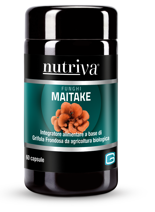 NUTRIVA MAITAKE 60 VEGICAPSULE - Farmacia Puddu Baire S.r.l.