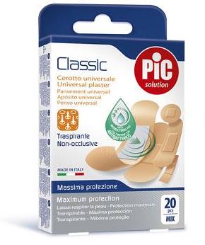 CEROTTO PIC CLASSIC MIX ANTIBATTERICO 20 PEZZI - Farmacia Puddu Baire S.r.l.