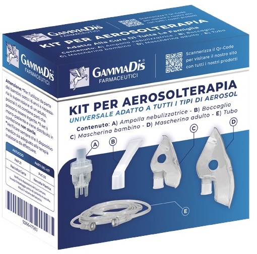 KIT AEROSOL COMPLETO GAMMADIS - Farmacia Puddu Baire S.r.l.